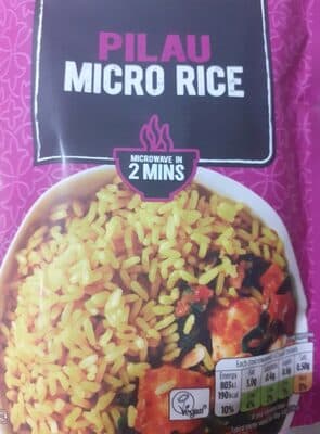 Asda microwave pilau rice