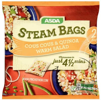 ASDA Steam Bags Giant Couscous & Quinoa