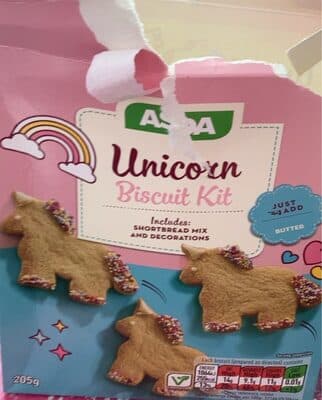 Unicorn Shortbread Biscuits