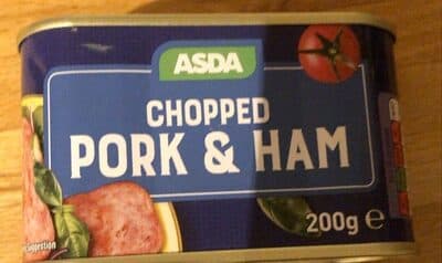 Chopped pork and ham