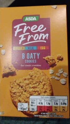 Free From 8 Oaty Bites