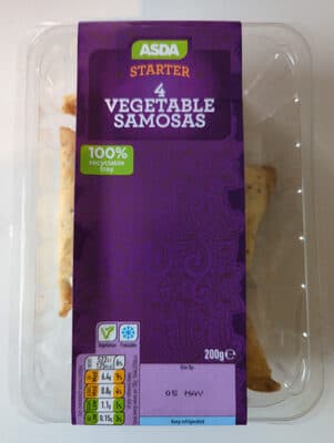 Vegetable Samosas