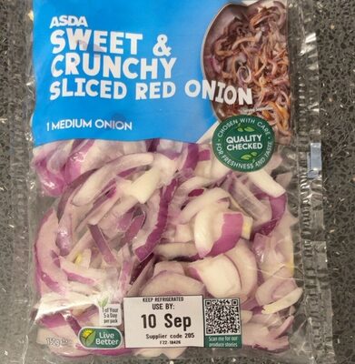 Sweet & Crunchy Sliced Red Onion