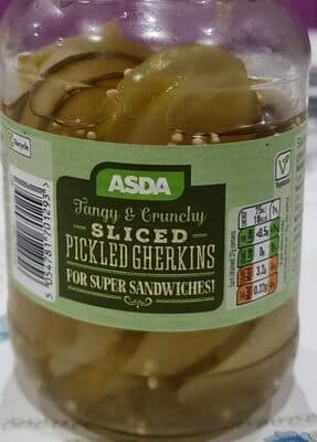 Sliced Pickled Gherkins
