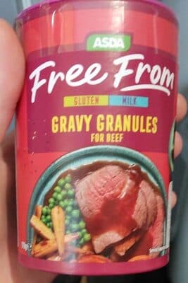 Free from gravy granules