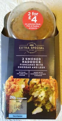 Extra Special Smoked Haddock Fishcakes with Cheddar and Leek