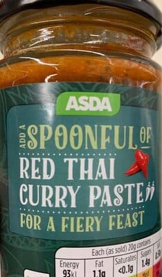 Spoonful Thai Red Curry Paste