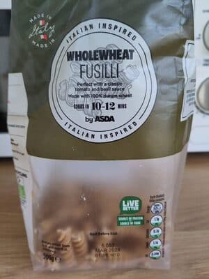 Wholewheat Fusilli