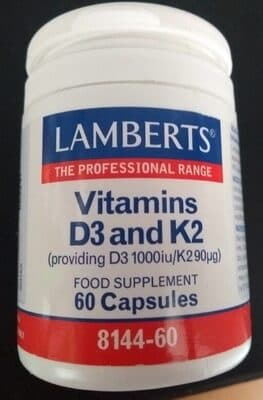Vitamins D3 and K2