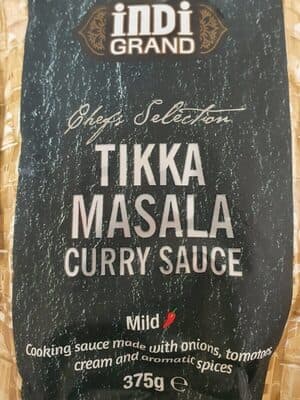 Tikka Masala Curry Sauce