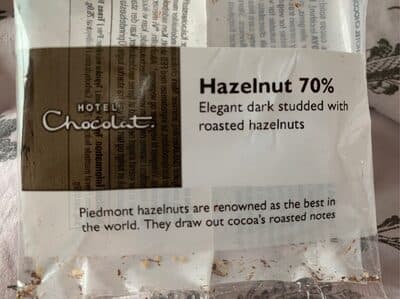 Hazelnut 70% Elegant Dark Studded With Roasted Hazelnuts