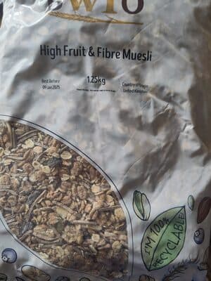 High Fruit and Fibre Muesli