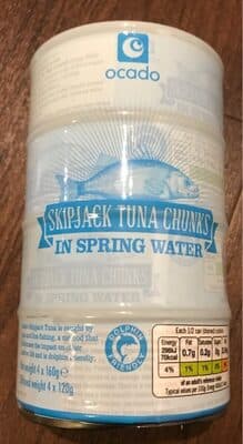 Skipjack Tuna Chunks In Spring Water