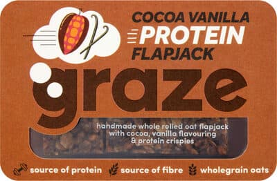 Cocoa Vanilla Protein Flapjack