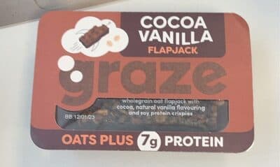 Cocoa Vanilla Flapjack