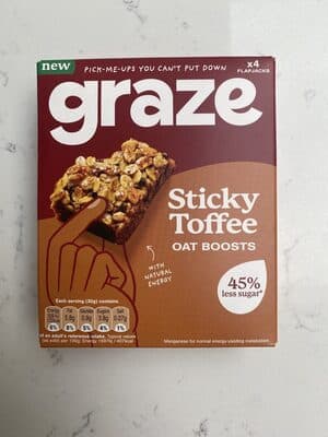 Sticky Toffe Oat Boosts