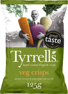 Hand-Cooked English Crisps Veg Crisps
