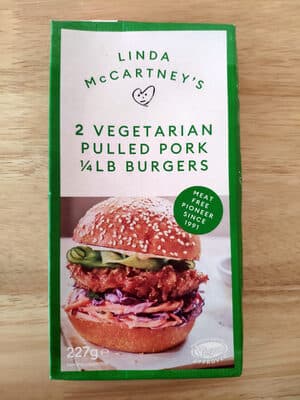 Vegetarian Pulled Pork Burger