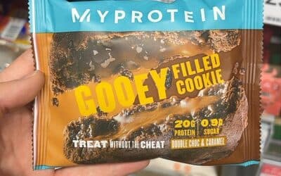 Gooey filled cookie
