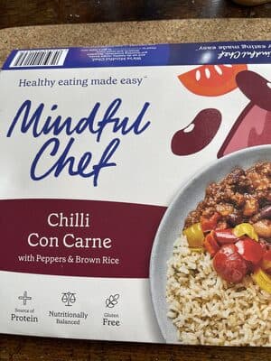 Chilli con Carne with Peppers & Brown Rice