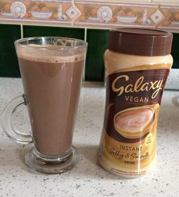 Galexy vegan hot choc