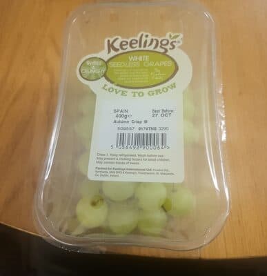 keeling White Seedless Grapes