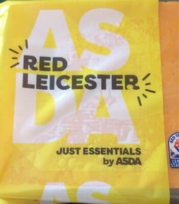 Red leicester cheese