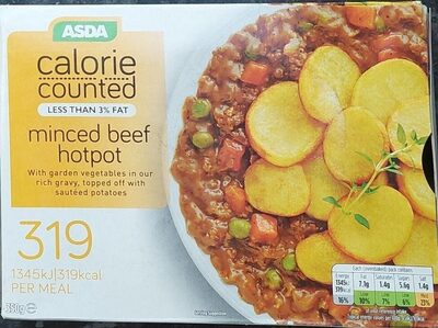 Asda minced beef hotpot