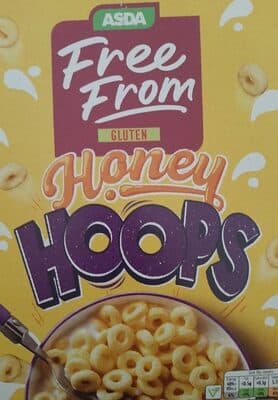 Free from gluten honey hoops