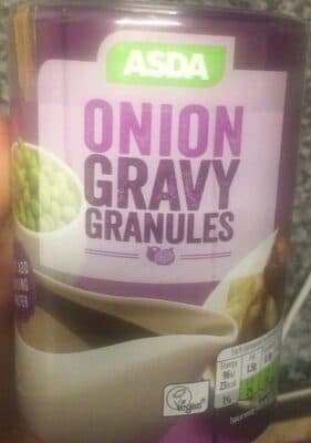 Onion gravy granules