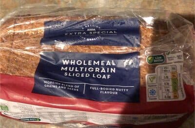 Extra special wholemeal multigrain sliced loaf