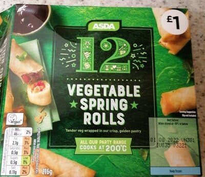 Vegetable Spring Rolls