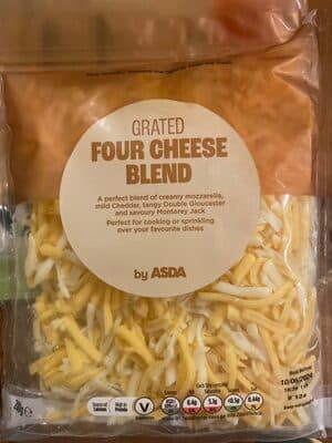 Grated Four Cheese Blend