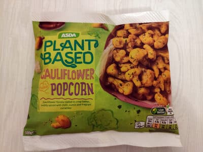 Plant Based Cauliflower Popcorn