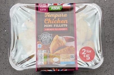 Tempura Chicken Mini Fillets