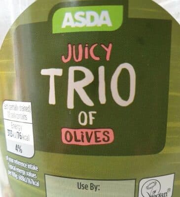 Trio of olives
