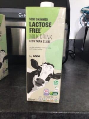 Lactose free milk