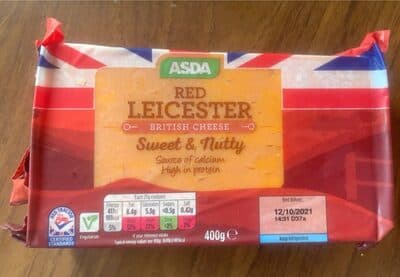 Red leicester sweet and nutty