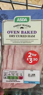 Oven Baked Dry Cured Ham