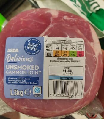 Unsmoked Gammon Joint