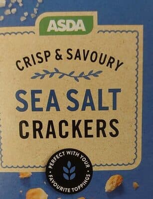 Sea salt cracker