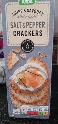 Salt and Pepper Crackers