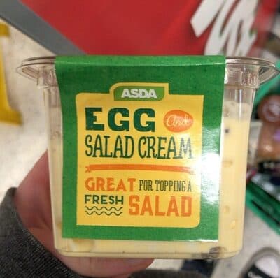 Egg salad cream