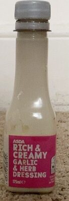 Rich & Creamy Garlic & Herb Dressing