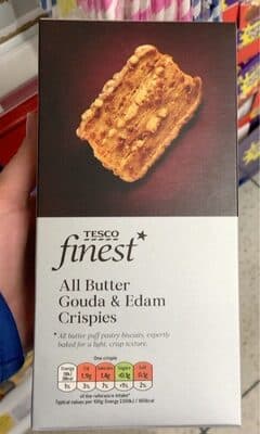 Tesco Finest Gouda & Edam Crispies