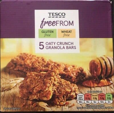 Free from Oaty crunch granola bars