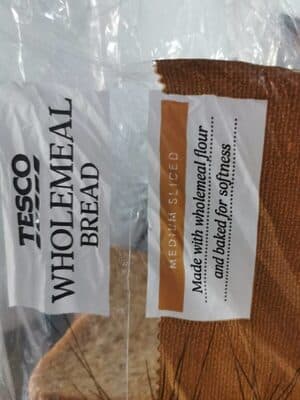 Tesco wholemeal bread