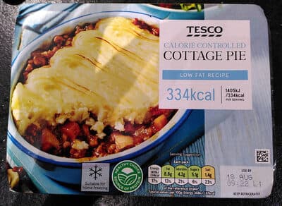 Tesco Calorie Controlled Cottage Pie