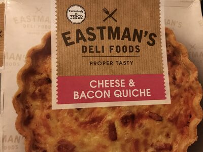 Cheese & Bacon Quiche