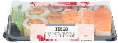 Salmon Prawn & Mackerel Sushi